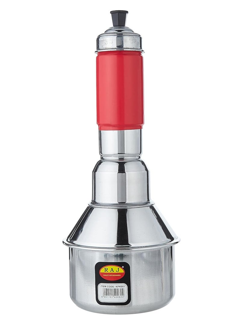 Pure Aluminium Puttu Kudam Puttu Maker (Handle Free) Aluminium Steamer (1.5 L)  - Image 1