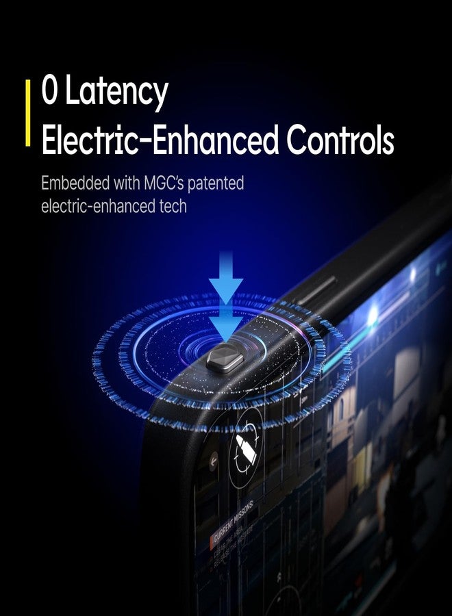 RHINOSHIELD RhinoBuff FPS Precision Kit Compatible with [iPhone 15 Pro Max] | Gaming Controller Bumper Case with Matte Screen Protector, Sensor Button for PUBG, Optimal Ventilation - Black - Image 3