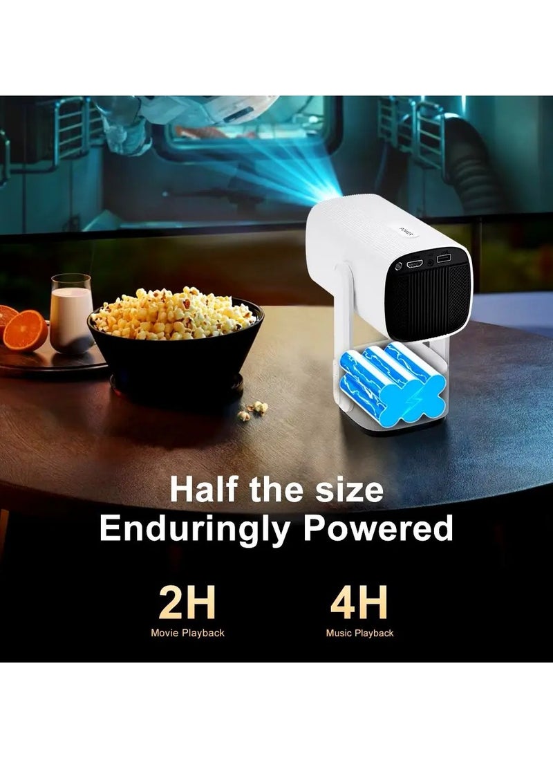 Rabos - Pan Tilt Lamp Rechargable Projector- 4k 5Ghz Wifi - Image 1