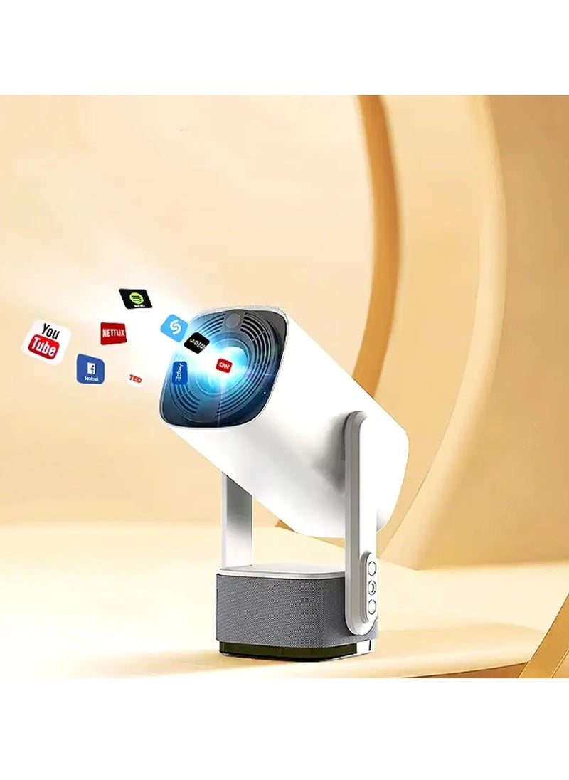 Rabos - Pan Tilt Lamp Rechargable Projector- 4k 5Ghz Wifi - Image 1