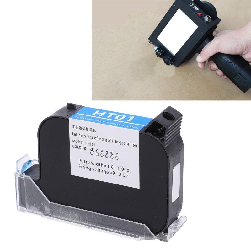 Ink Cartridge 42ML Rapid Drying - High Capacity 1200 A4 Pages Handheld Printer Cartridge for Industrial & Multi-Material Printing - Image 5