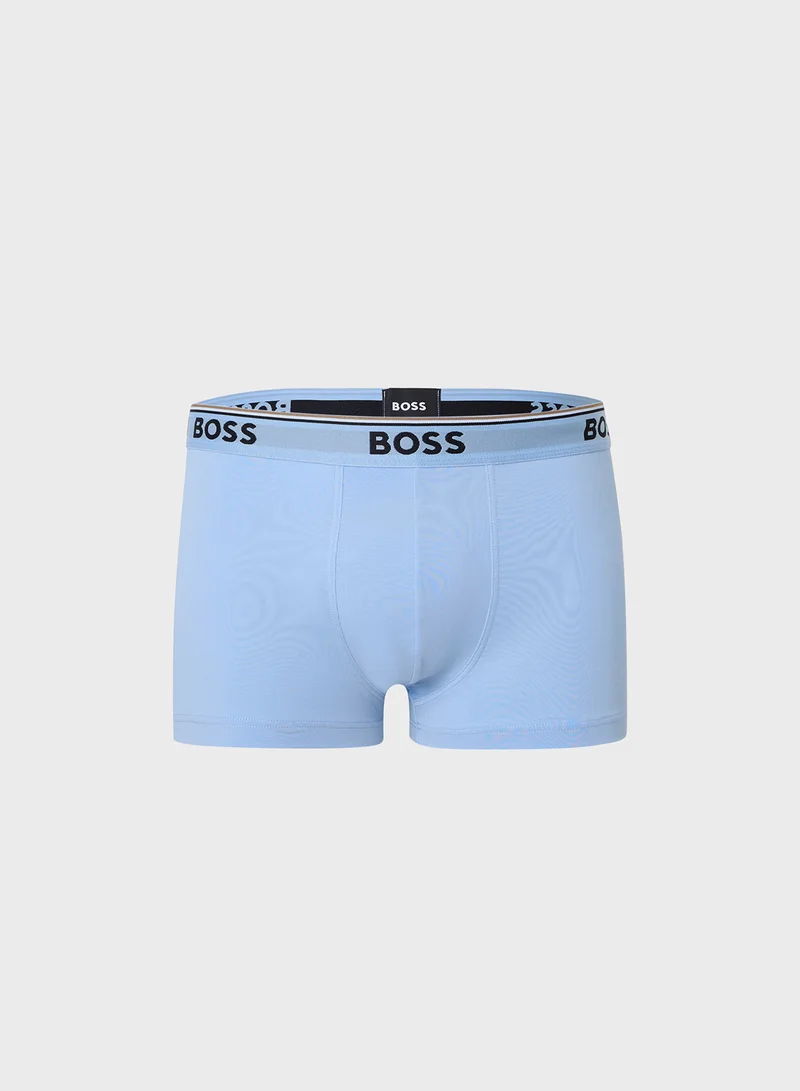 بوس 3 Pack Logo Band Trunks