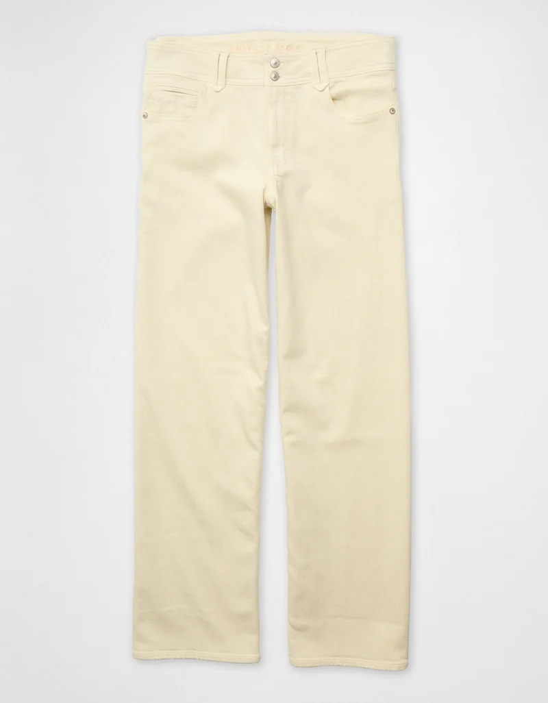 American Eagle AE Low-Rise Baggy Wide-Leg Pant