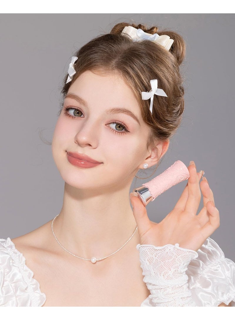 Flower Knows Swan Ballet Solid Lip Glaze Mirror Lipstick Profesional Makeup Lipgloss Moisturizing Korean Hydrating long-lasting color Red Lipstick (B02 Mary Jane) - Image 3