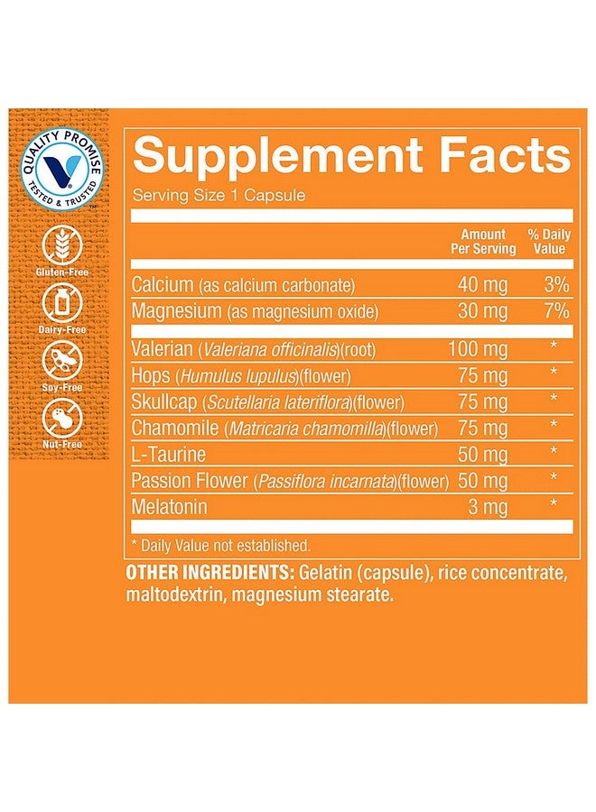 The Vitamin Shoppe Snooze-in with Melatonin (240 Capsules) - Image 3