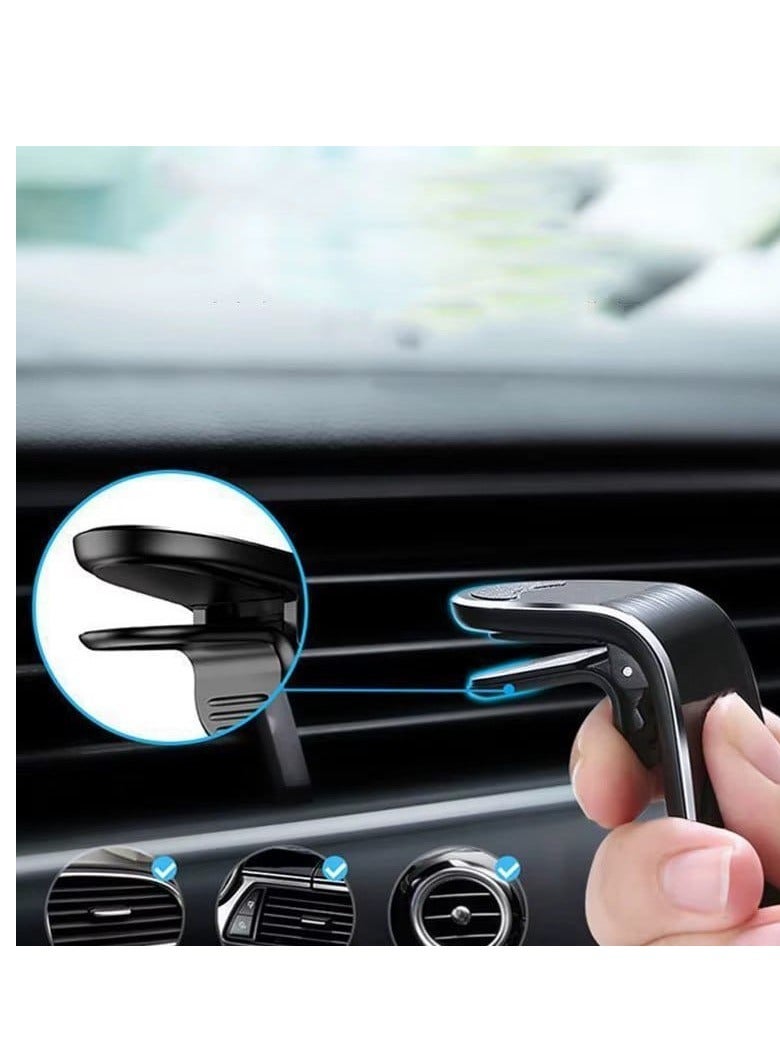 Innovative car phone holder, easy installation in the air conditioning vent with effective cooling, keep your phone cool while driving - Image 5