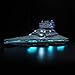 LocoLee LED Light Kit Compatible with Lego 75394 Imperial Star Destroyer No Models Only Light Creative Lighting Set Accessories Compatible with Lego 75394 Imperial Star Destroyer Standard Version - Image 2