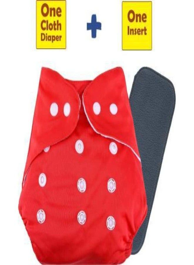 Miracle Moms Freesize Washable & Reusable waterproof Adjustable cloth diaper for babies from 5-17kgs-Pack of 1 cloth diaper with Organic cotton Pad | DPPB36 - Image 2