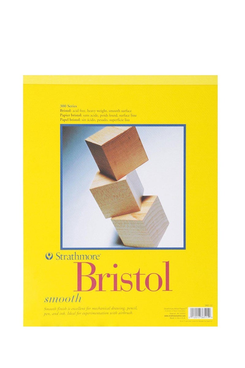 Strathmore 300 Bristol Pad White18 X 24 in15 Sheets