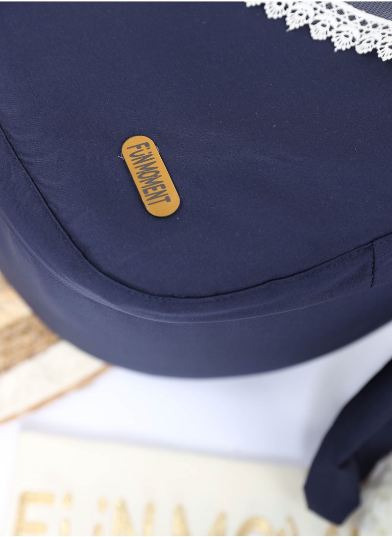 FUN MOMENT - Portable baby cot with thick padded seat with high quality material - Image 1