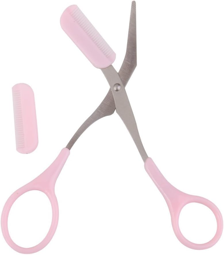 BeeSpring Eyebrow Scissors with Comb - Image 1