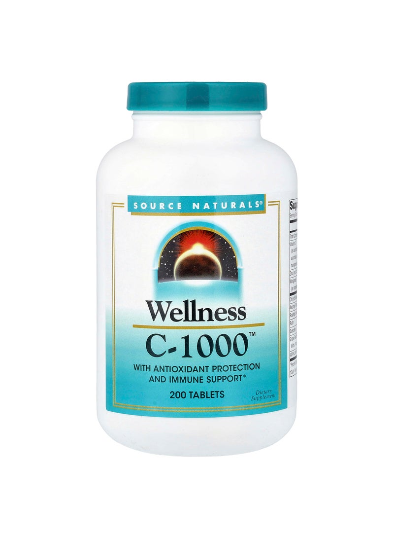 Source Naturals Wellness C-1000™, 200 Tablets