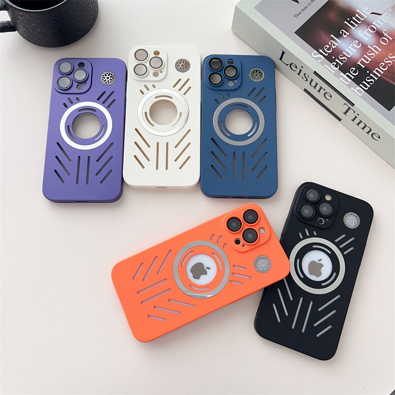 Magnetic Cooling Case iPhone 17 Pro Max Protective Cover 16 Missing Label 13/12/11 Best-Selling Model Cooling Black Technology - Image 2