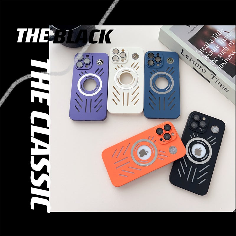 Magnetic Cooling Case iPhone 17 Pro Max Protective Cover 16 Missing Label 13/12/11 Best-Selling Model Cooling Black Technology - Image 3