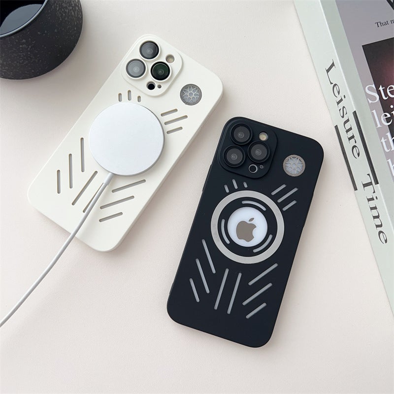 Magnetic Cooling Case iPhone 17 Pro Max Protective Cover 16 Missing Label 13/12/11 Best-Selling Model Cooling Black Technology - Image 5