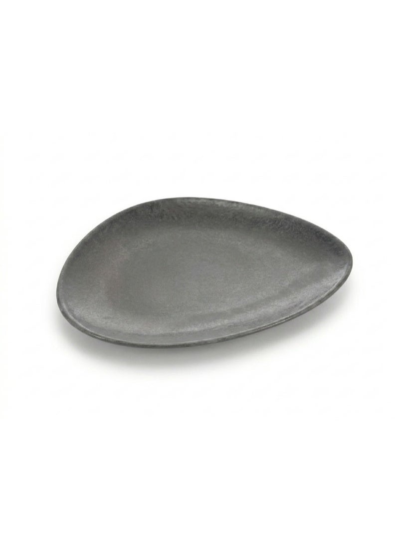 Ariane Premium Fine Porcelain Triangle Plate 21cm Granite Grey - Image 4