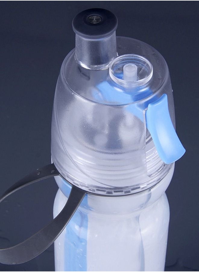 Taiahiro - Misting Water Bottle 2-in-1 Mist And Sip Function With No Leak Pull Top Spout Sports Water Bottle Reusable Water Bottle - Image 1