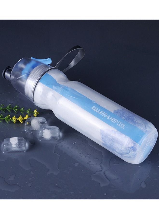 Taiahiro - Misting Water Bottle 2-in-1 Mist And Sip Function With No Leak Pull Top Spout Sports Water Bottle Reusable Water Bottle - Image 1