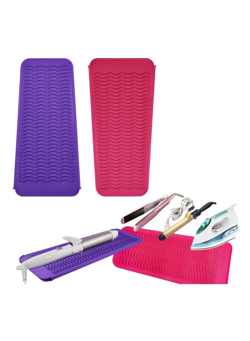 Y&D Silicone Heat Resistant Travel Mat Pouch for Hair Straightener Crimping Iron Curling - Image 1