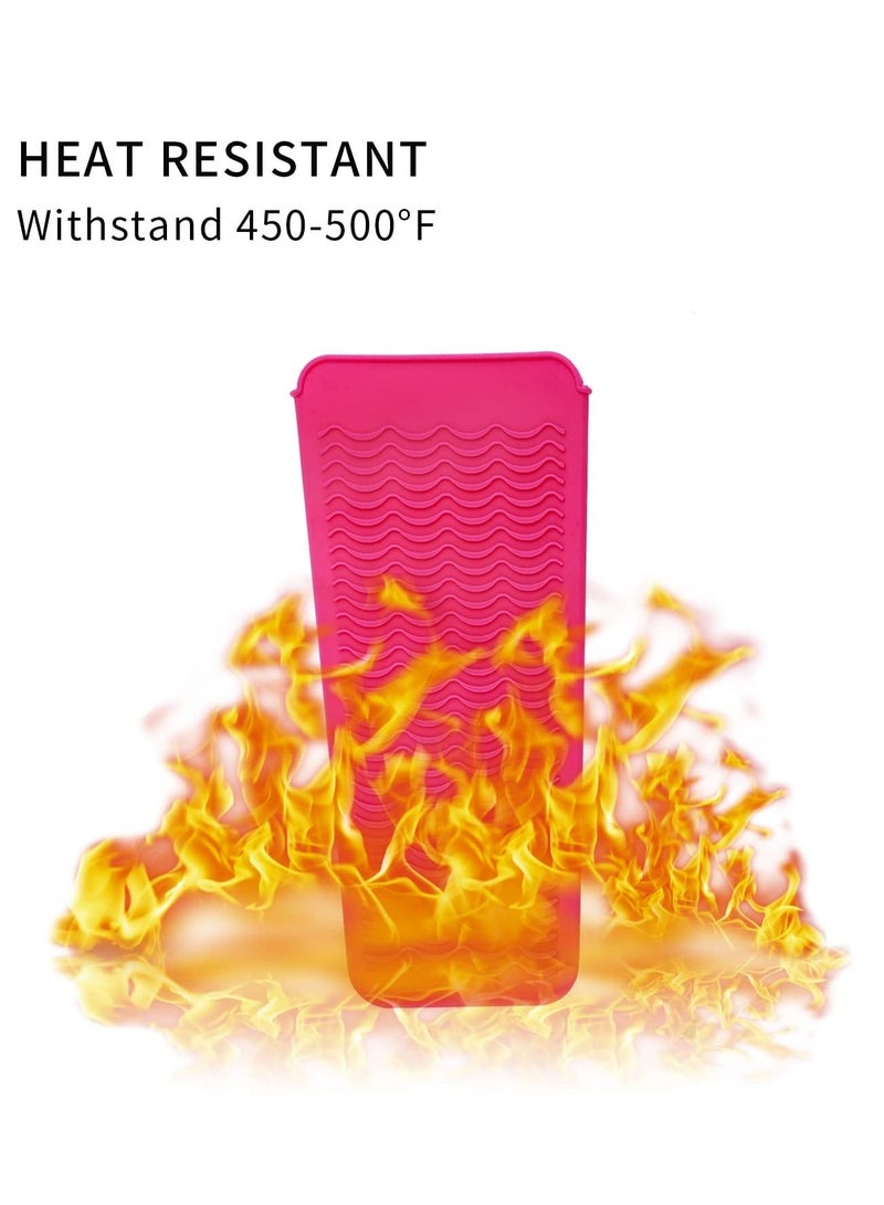 Y&D Silicone Heat Resistant Travel Mat Pouch for Hair Straightener Crimping Iron Curling - Image 5