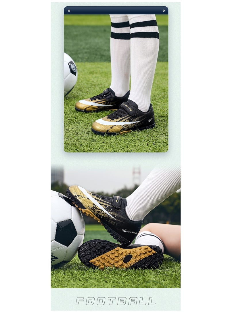 أحذية كرة القدم للأطفال للاستخدام في الملاعب الصلبة والملاعب الداخلية. أحذية كرة القدم الاحترافية للشباب والفتيان. أحذية كرة القدم للرجال والنساء. - Image 4