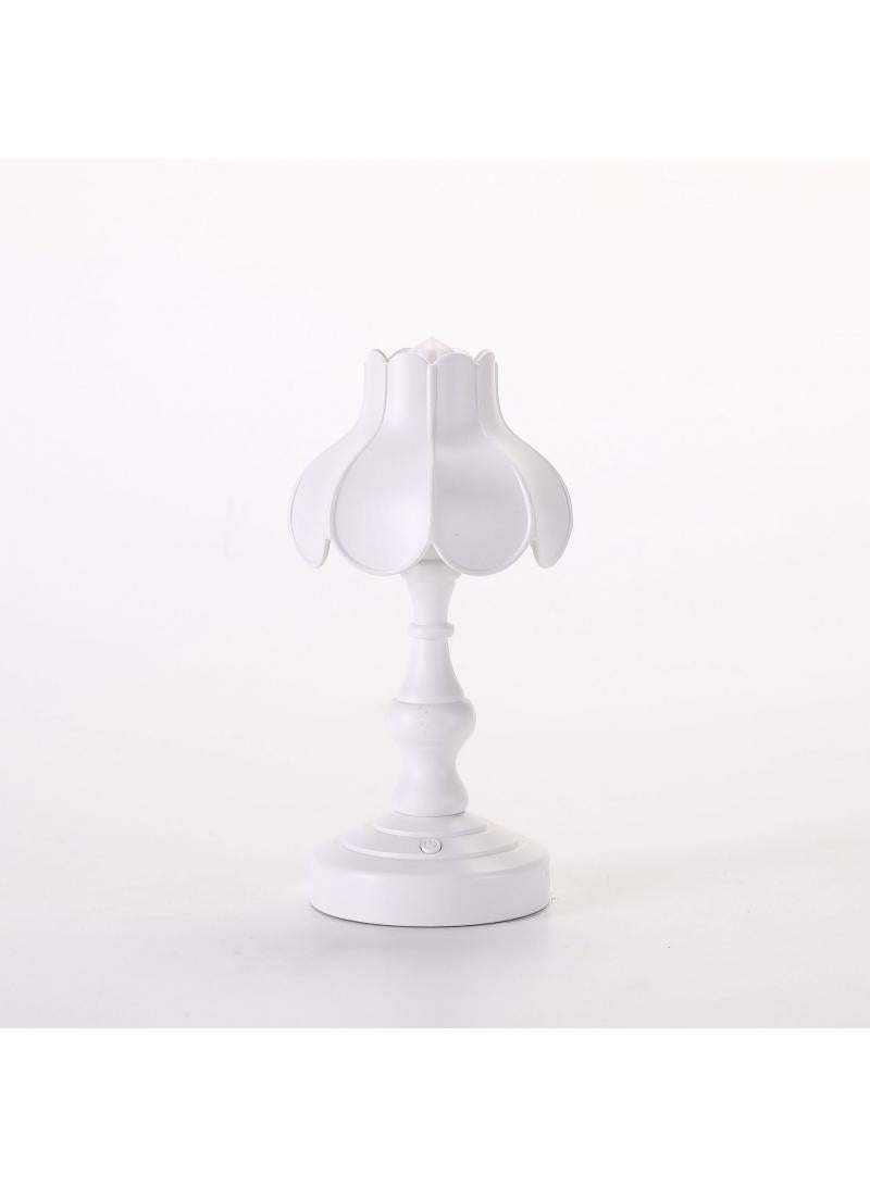 Mini Lotus Night Light Bedroom Bedside LED Rechargeable Table Light  - Image 1