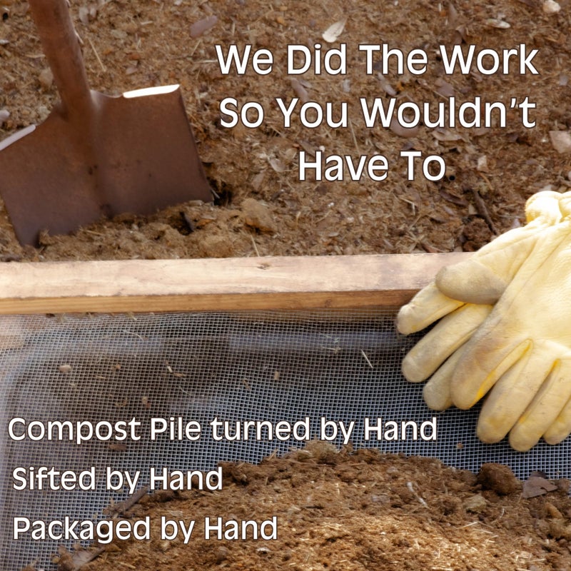 Horse Poop, 100% Natural Aged Unpasteurized Composted Manure and Sifted Premium Garden Soil Amendment for Plants, Compost Tea and Mushroom Substrate (10 lbs) - Image 4