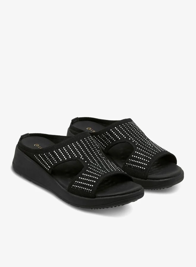 Le Confort Women Flynkit Wedge Heel Slide Sandals Ramadan Collection