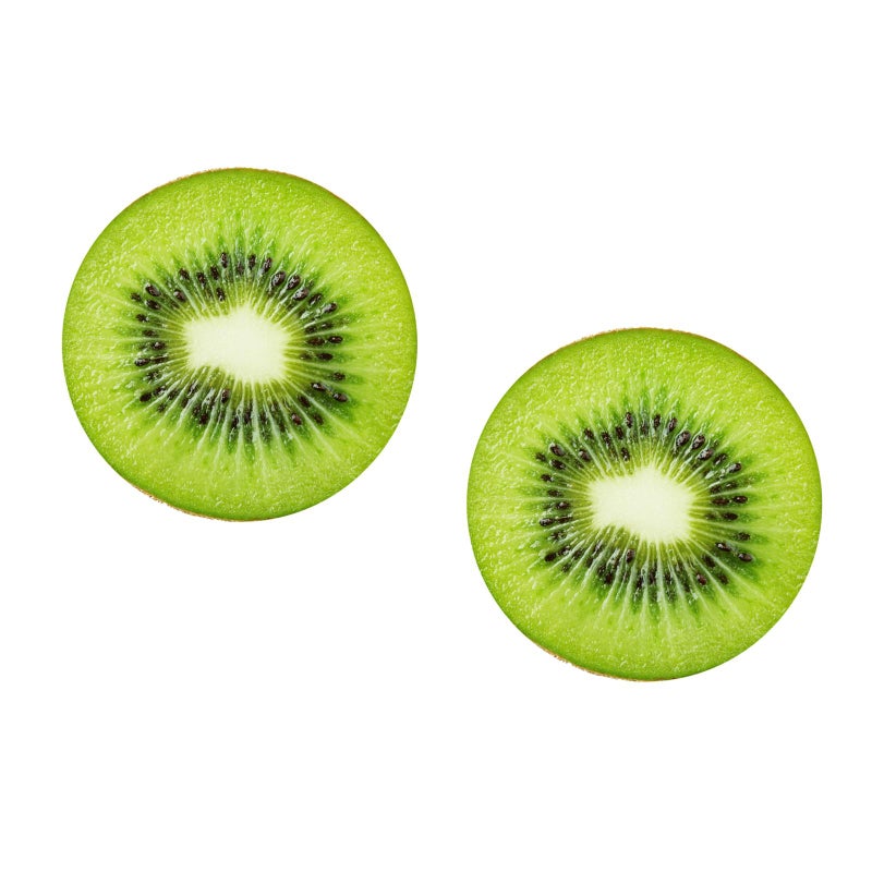 2pcs 3D Fruit Floor Sticker Tile Sticker Round Floor Ornament Non- Decals Self Adhesive Wall Decal - Image 1