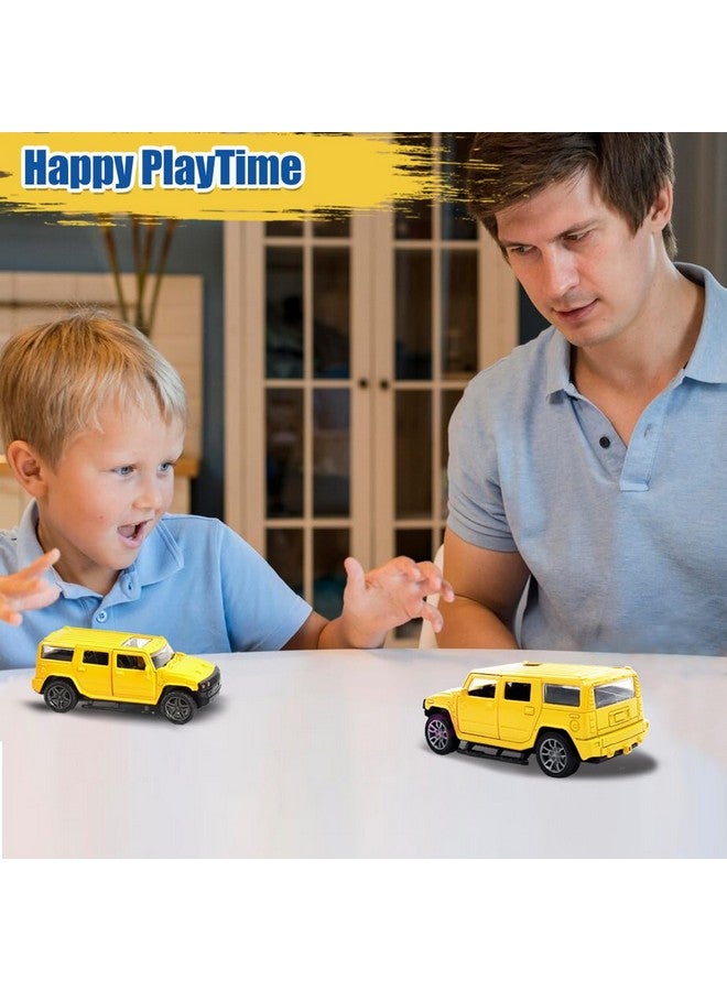 Wembley Hummer Car Toy Die-cast Model Car 1:32 Scale Metal Car Pull Back Super High Speed Car with Openable Doors Miniature Realistic Car for Kids Boys Girls - Image 5