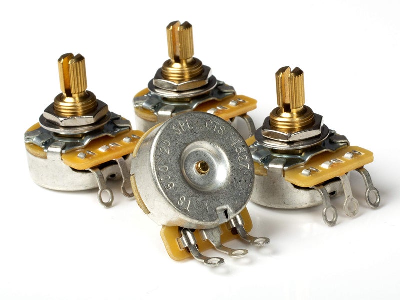 ToneShaper CTS Pot, 500k Audio, Split-Shaft (4 Pack) - Image 1