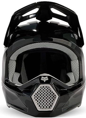 Fox Racing Unisex V1 Motocross Dirt Bike Helmet Black Camo XXLarge - Image 3