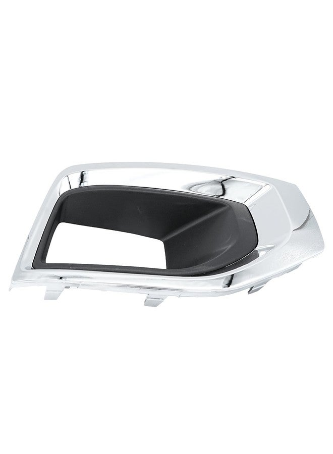 LEVANLIGHT Left Driver Side Fog Light Bezel For For GMC Yukon/Yukon XL 2015-2020 Texture | Chrome Bezel | Replacement For GM1038187 22936426 - Image 4
