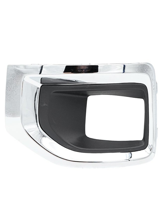 LEVANLIGHT Left Driver Side Fog Light Bezel For For GMC Yukon/Yukon XL 2015-2020 Texture | Chrome Bezel | Replacement For GM1038187 22936426 - Image 3