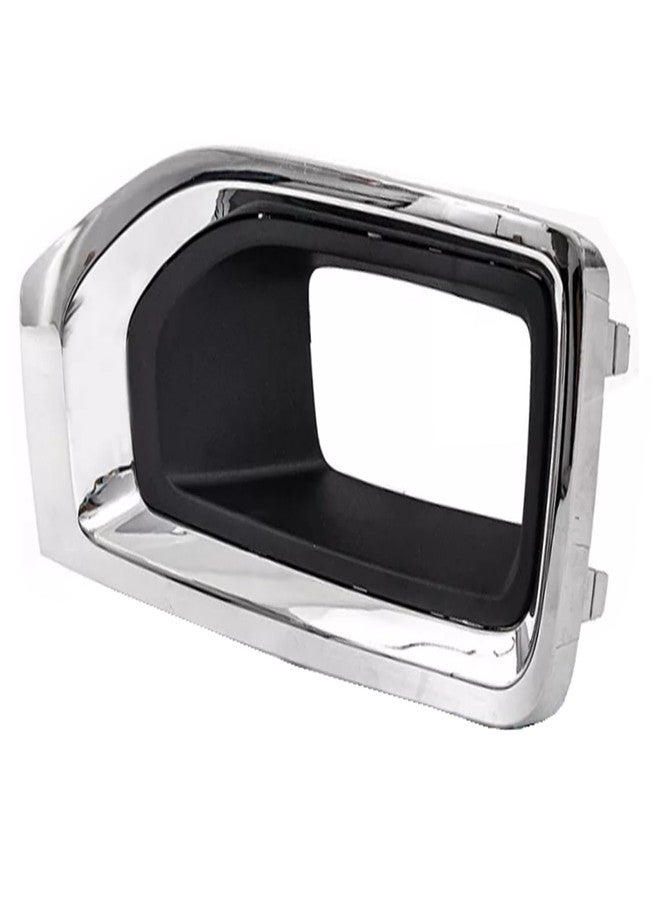 LEVANLIGHT Left Driver Side Fog Light Bezel For For GMC Yukon/Yukon XL 2015-2020 Texture | Chrome Bezel | Replacement For GM1038187 22936426 - Image 2