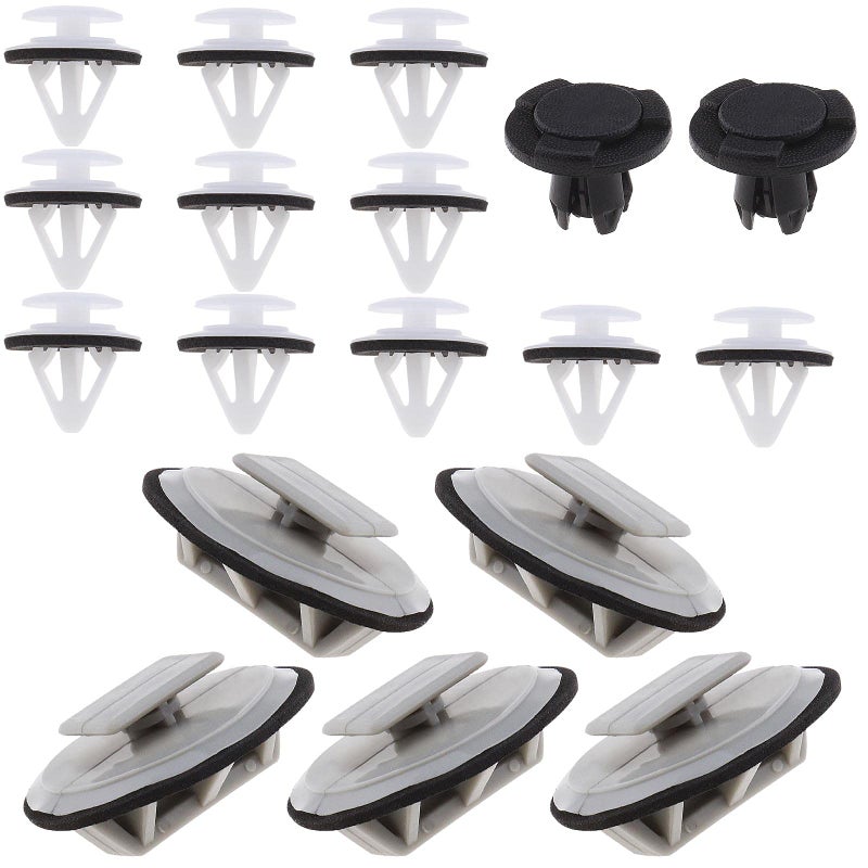 SING F LTD 1 Full Set of Plastic Trim Clip Fittings Compatible with Mazda 3 BL 20082013 Mazda 6 GH 20072012 One Single Side Skirt Car Replacement Parts Interior Fittings