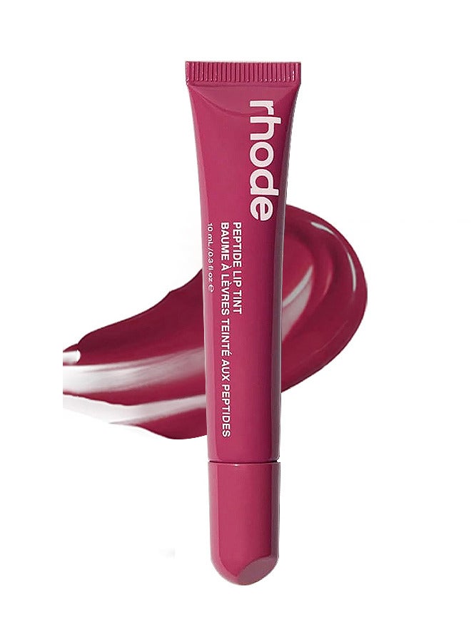 rhode Peptide Lip Tint (Raspberry Jelly) + Summer Lip Case Case (Raspberry Jelly) - Limited Edition Suitable For iPhone 16 Pro Max Case - Image 4