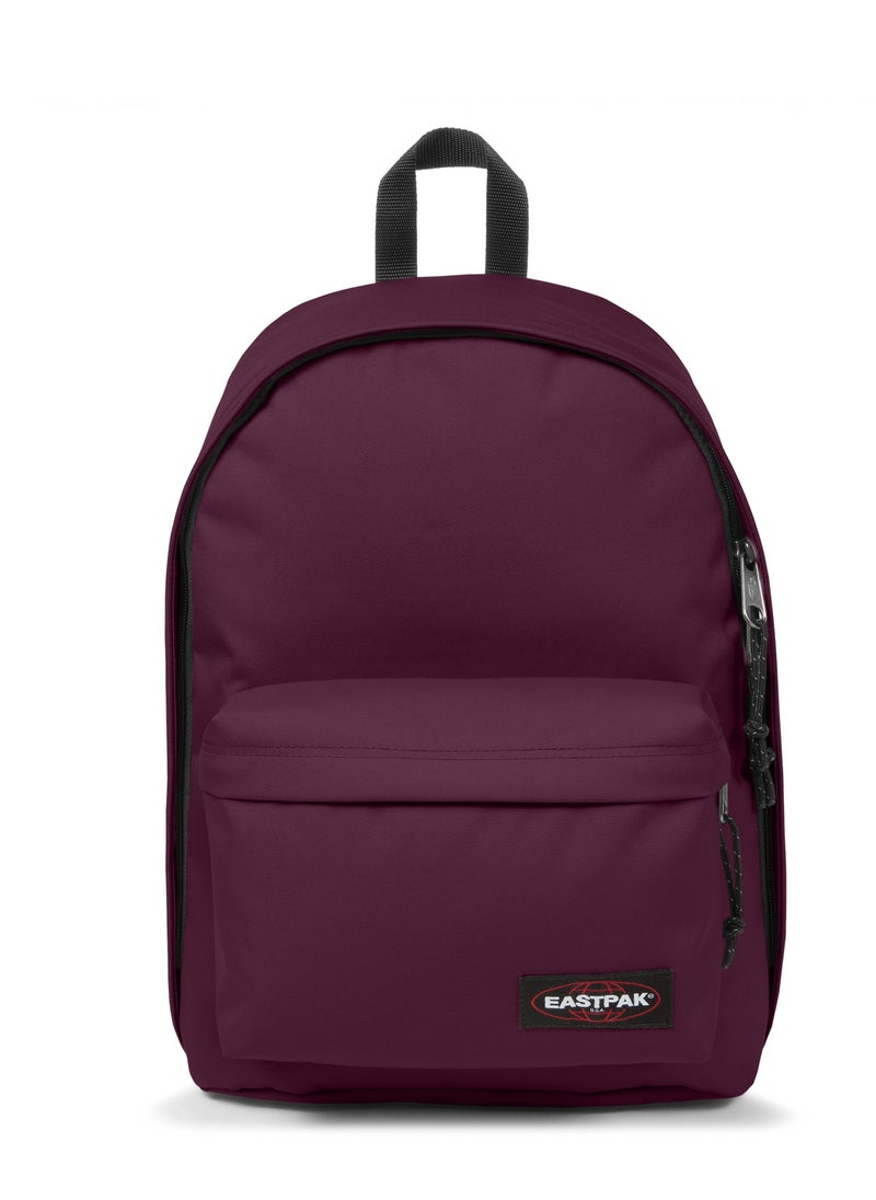 EASTPAK Out Of Office Plum Purple Medium Backpack With Laptop Protection  - Image 1