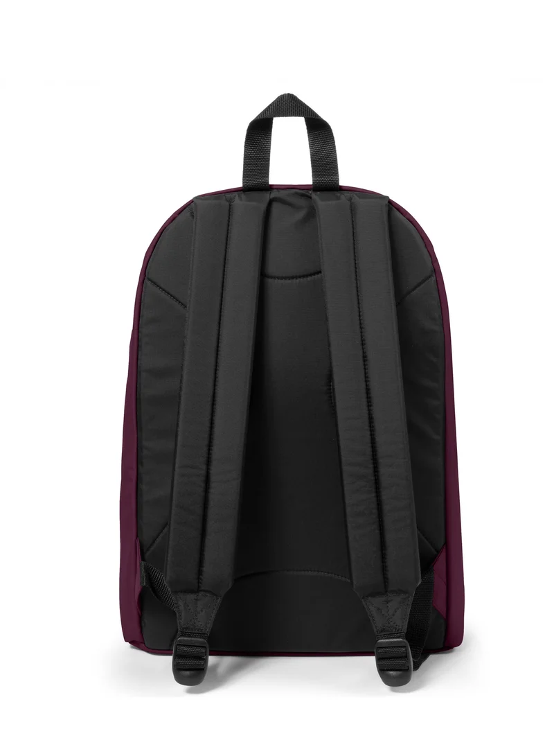 EASTPAK Out Of Office Plum Purple Medium Backpack With Laptop Protection
