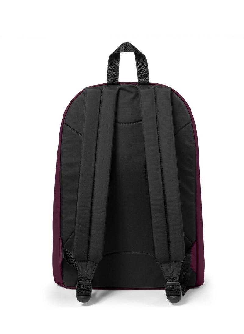 EASTPAK Out Of Office Plum Purple Medium Backpack With Laptop Protection  - Image 3