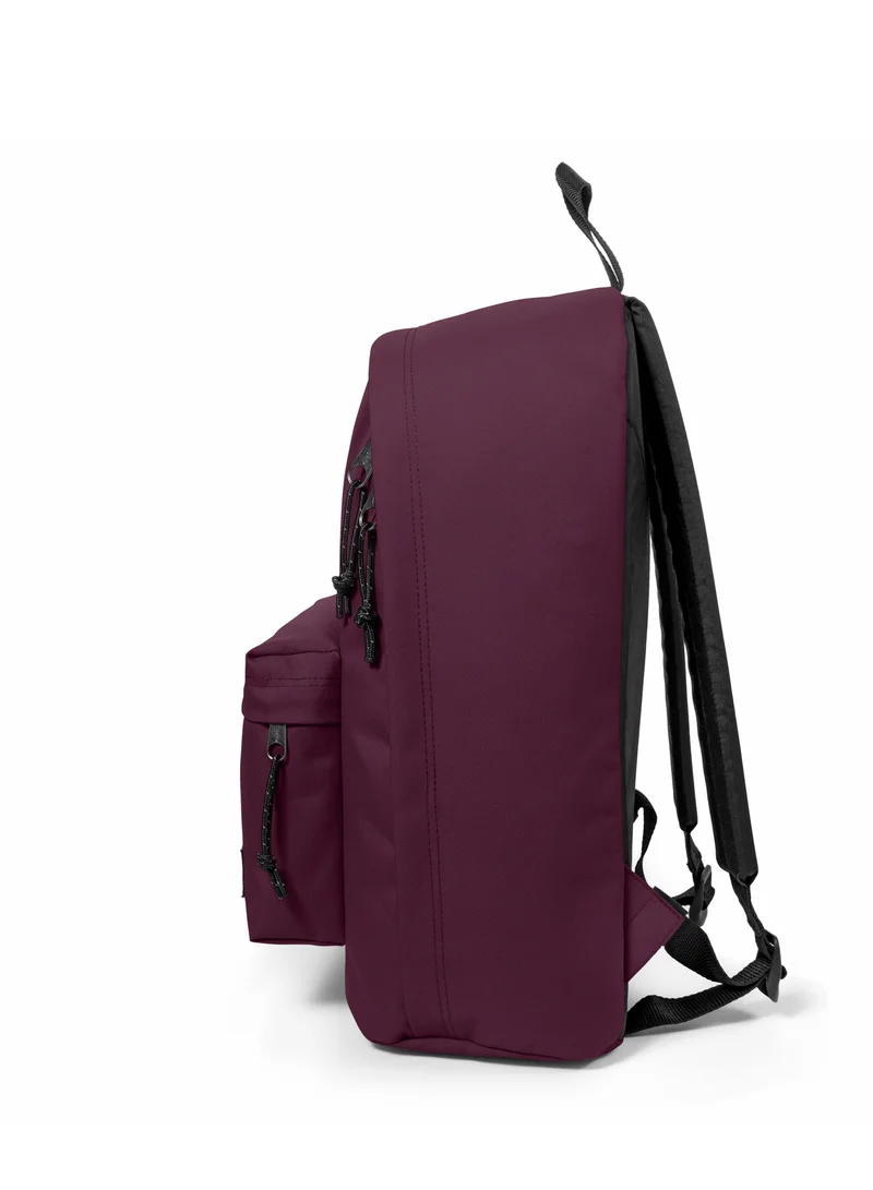 EASTPAK Out Of Office Plum Purple Medium Backpack With Laptop Protection