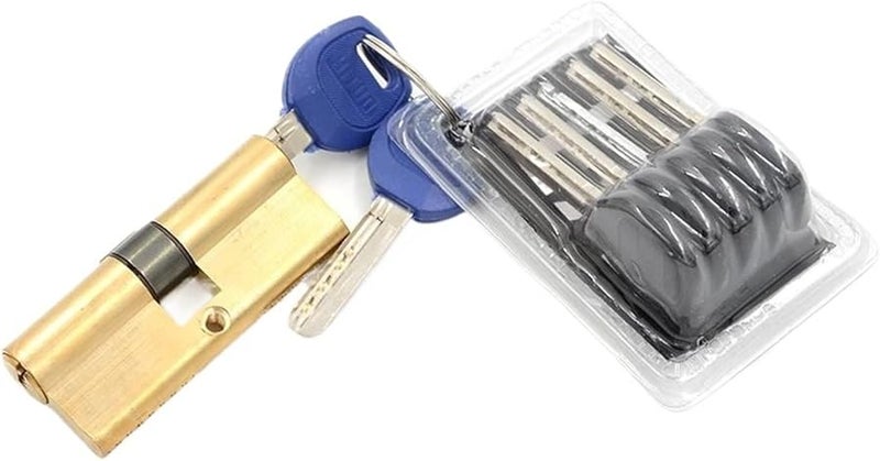 High Security Anti Snap Brass Key Cylinder Door Lock 75MM 37 5 37 5 Barrel - Image 5