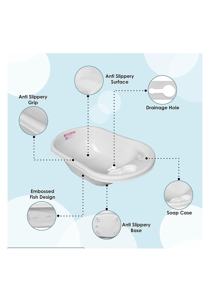 STAR BABiES Sunbaby Buy 1 Get 1 (Splash bath tub with kids shower cap - Blue/Green - Image 3