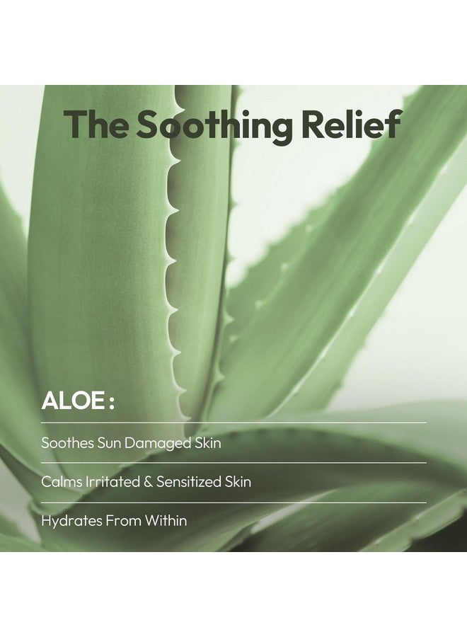 لابكوس قناع الصبار الورقي، قناع يومي للوجه بالخيار وجل الصبار لتهدئة وترطيب البشرة، المفضل لدى خبراء التجميل الكوريين، عبوة من 5 قطع - Image 1