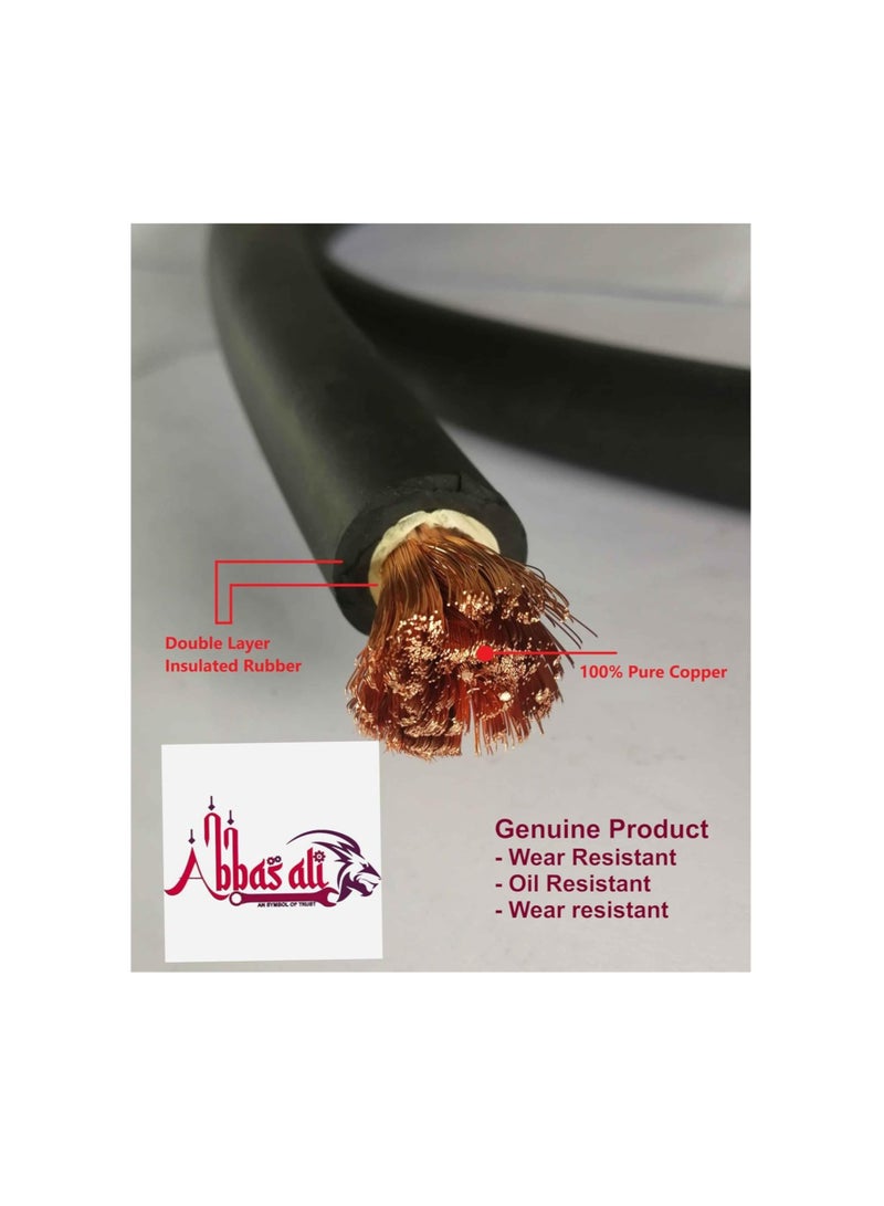 ABBASALI 100% Copper Premium Industrial Grade Extra Flexible Welding Cable  - Image 2
