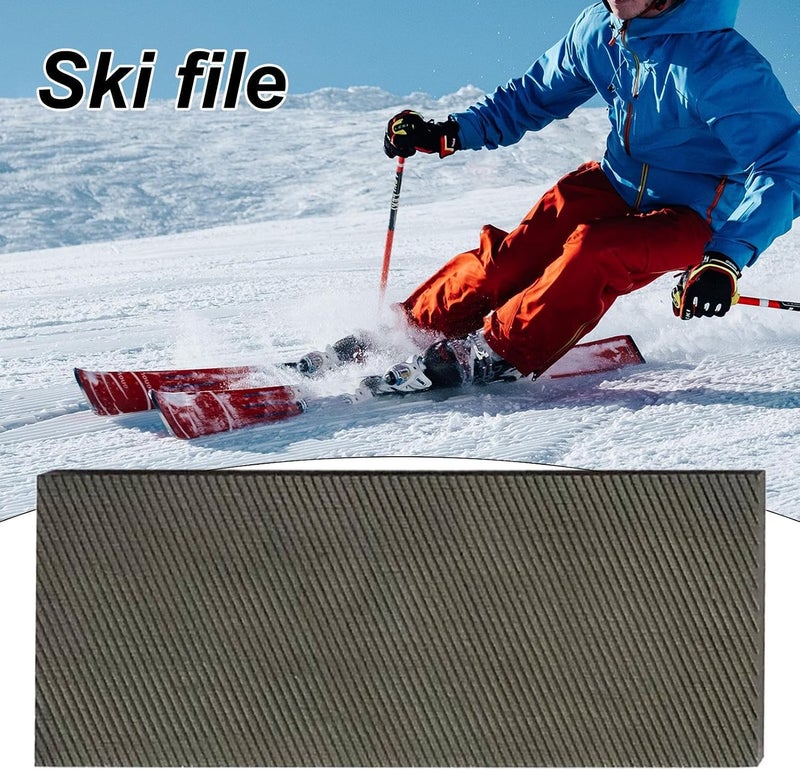 Snowboard Trimming File - Ski Side Edge Tuning Sharpener, 11 Tooth Design Tool, Compatible with All Solid Angle Rulers, Precision Edge Maintenance, Sturdy Winter Sports Accessory, Easy to Use - Image 4