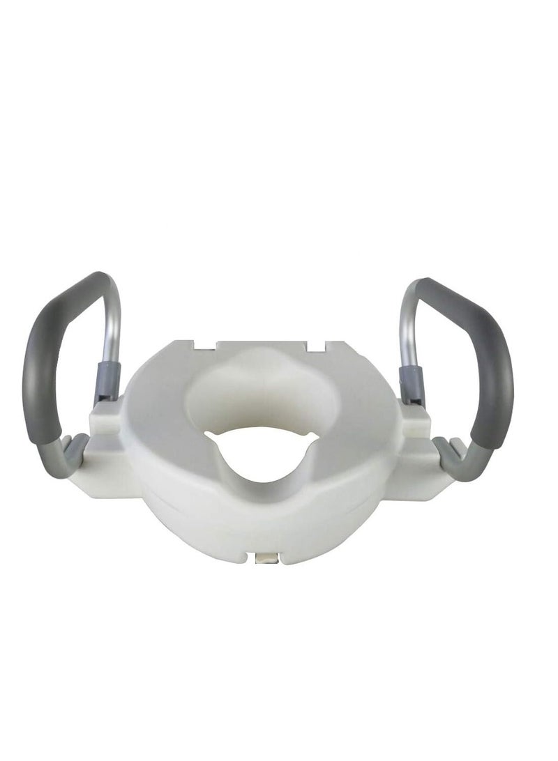Generic Toilet raised seat with handles  - Image 1