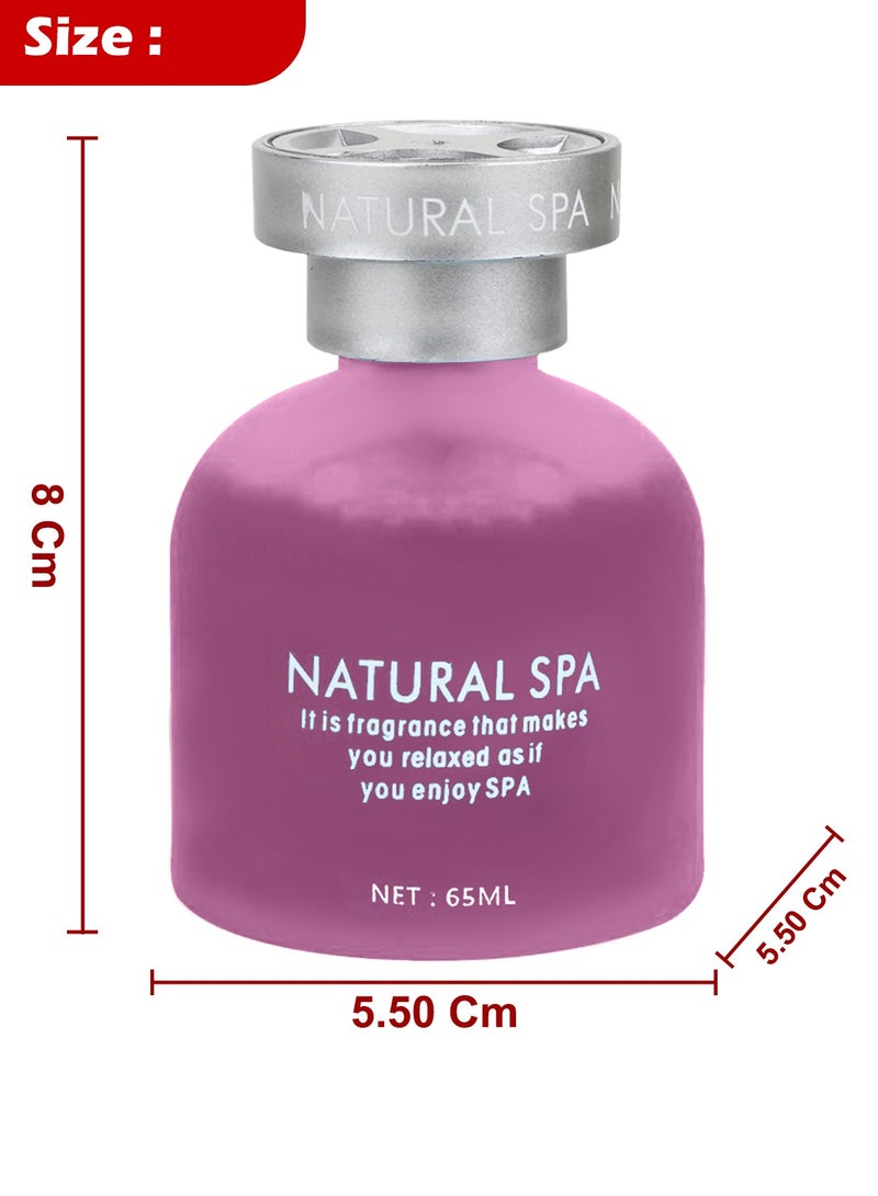 Natural Spa معطر جو برائحة اللافندر (65 مل) منقي هواء للسيارة والمنزل والمكتب .... - Image 2