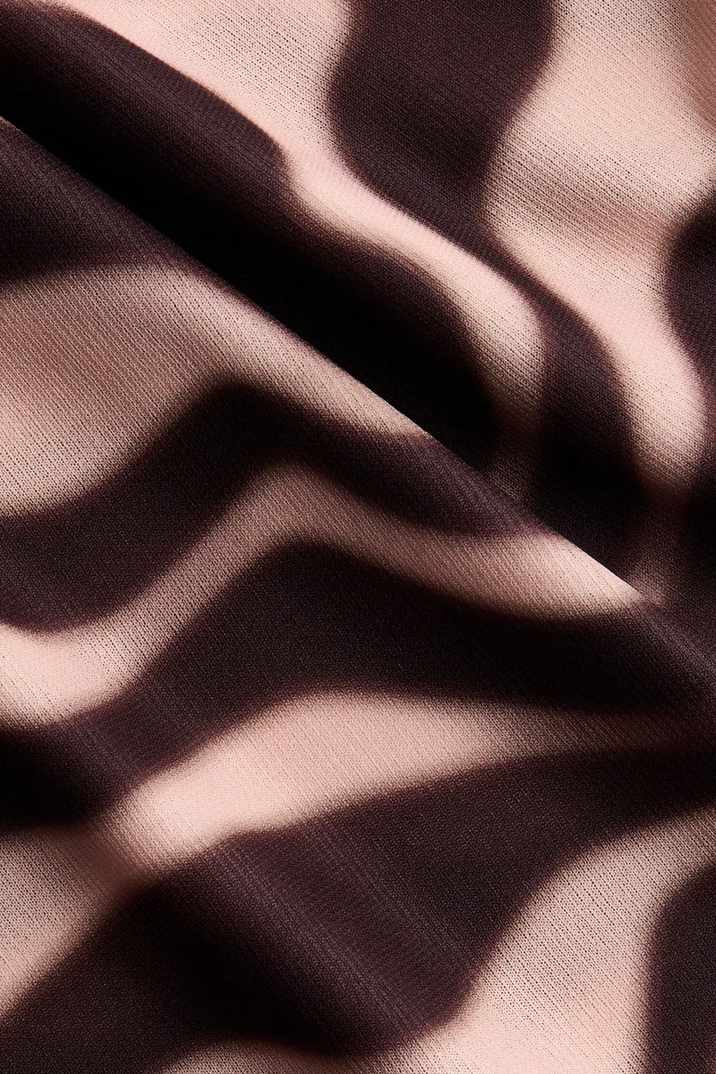 H&M Printed halterneck dress