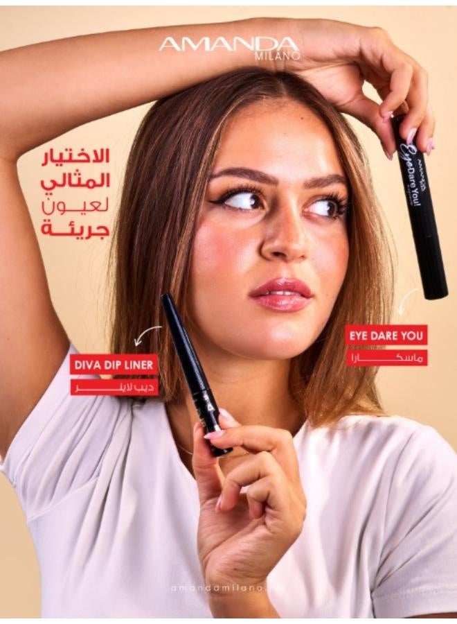 أماندا ميلانو ديفا محدد عيون غير لامع اسود - Image 5